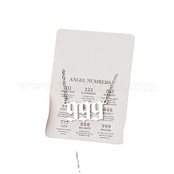201 collane con ciondolo a forma di numero angelico in acciaio inossidabile per donna&nbsp;FS-WG21275-18