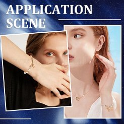 8 шт. 2-х цветные латунные кольца для пружинных затворов&nbsp;KK-SC0005-56