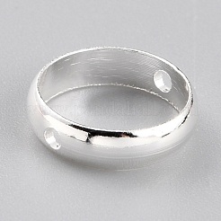 Латунные бусины в оправе KK-O133-014D-S