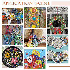 Фарфоровые кабошоны градиентного цвета от Ahademaker PORC-GA0001-02B