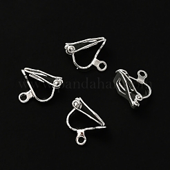 Латунные серьги с клипсами KK-O143-45S