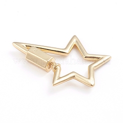 Латунные брелоки с карабином X-ZIRC-I041-02G