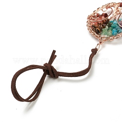 Chakra appeso ornamento&nbsp;AJEW-I059-03R