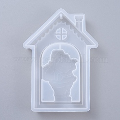 Рождественские кулоны diy силиконовые Молды DIY-D049-04