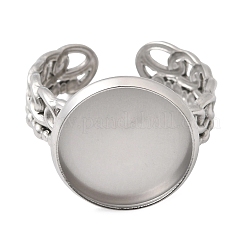 Catene da marciapiede forme componenti ad anello in acciaio inossidabile 304&nbsp;STAS-P454-04D-P