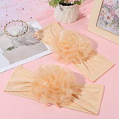 Blumen-Polyester-Stretch-Stuhlschärpen und Schleifen&nbsp;FIND-WH20030-05A