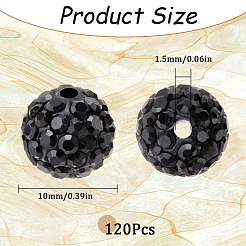120 шт. Проложить бусины для дискотечного шара&nbsp;RB-SC0001-13A