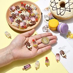 Кабошоны из прозрачной и непрозрачной смолы CRES-CJC0001-44