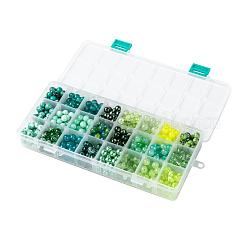 Perle di vetro stile misto&nbsp;DGLA-JP0001-28C