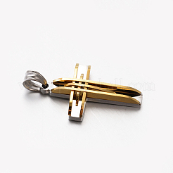 Мужские украшения 201 крестики из нержавеющей стали&nbsp;X-STAS-F010-44G