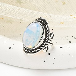 Anelli regolabili opalite&nbsp;RJEW-I108-01AS-05