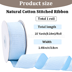 Ruban de velours polyester double face&nbsp;SRIB-WH20020-040B-04