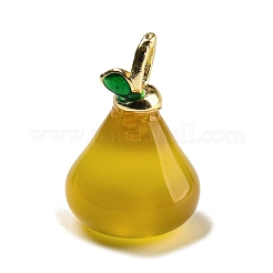 Подвески из натурального агата (окрашенного и нагретого)&nbsp;G-R436-01B