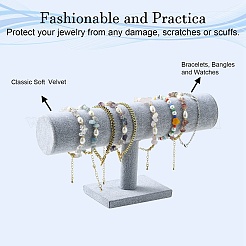 Бархат т бар браслет стенд NDIS-F001-02
