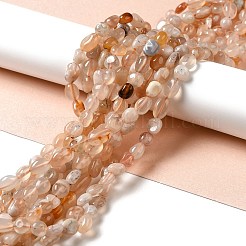 Натуральные вишневые агатовые бусины&nbsp;G-I351-B07