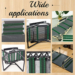 4 упаковка 12 шт. полиэстеровых эластичных армирующих полос для складных стульев&nbsp;AJEW-NB0008-05