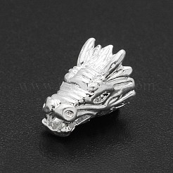 Дракон глава сплава бусины PALLOY-O059-M