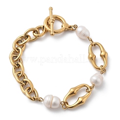 Браслеты из цепей из нержавеющей стали&nbsp;BJEW-F485-02G