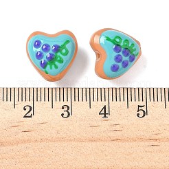 Бусины из стеклянной эмали LAMP-D303-02D