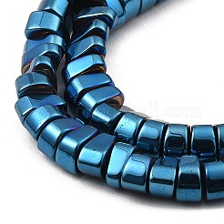 Fili di perline di ematite sintetica non magnetica elettrolitica&nbsp;G-E606-B01