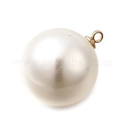 Подвески из АБС-пластика с жемчугом FIND-H052-01K-01KCG