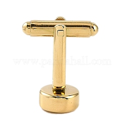 Запонки из нержавеющей стали 304&nbsp;LS-AJEW-B031-03G