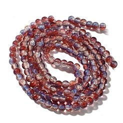 Chapelets de perles en verre craquelé&nbsp;CCG-C002-6mm-11
