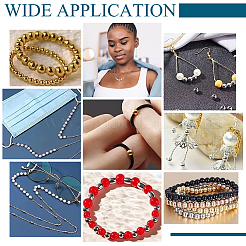 80 шт. 4 стиля 201 нержавеющая сталь разделительные бусины&nbsp;STAS-UN0060-39