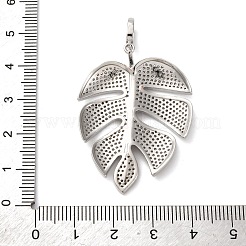 Латунные микро проложить кубического циркония подвески&nbsp;KK-U076-07P