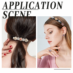 40 шт. 10 стиля латунного кабошона для крепления соединителя&nbsp;RB-PH0001-19