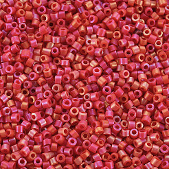 Цилиндрические бусины из матового стекла SEED-S047-O-003