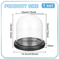 Стеклянная крышка&nbsp;DJEW-WH0034-74A-02