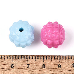 Непрозрачные акриловые бусины&nbsp;SACR-T018-25M