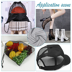 1 лист полиэфирной сетчатой ткани DIY-WR0003-72B