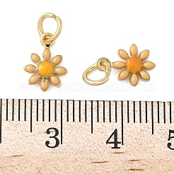 Латунь эмаль подвески&nbsp;KK-C110-16B-02G