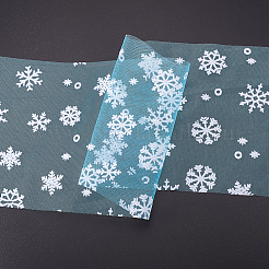 Сетчатые ленты со снежинками в стиле деко OCOR-BC0006-05L
