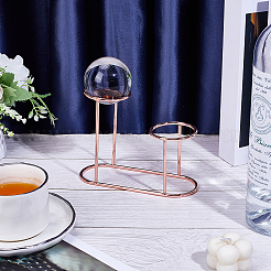 Держатели хрустальных шаров из сплава ODIS-WH0106-18RG