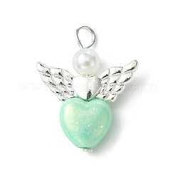 50шт. подвески-сердечки из акрила PALLOY-JF02975