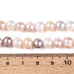 Нити из натурального культивированного пресноводного жемчуга PEAR-T006-26