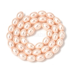 Гальванические оболочки жемчужные бусы пряди&nbsp;BSHE-B008-07B