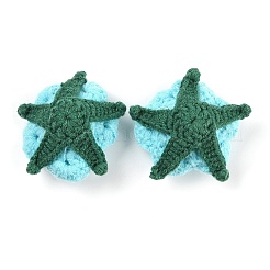 Хлопок вязание искусственный цветок&nbsp;DIY-P082-01D