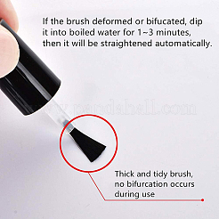 Прозрачный стеклянный лак для ногтей пустая бутылка&nbsp;MRMJ-BC0001-47-10ml