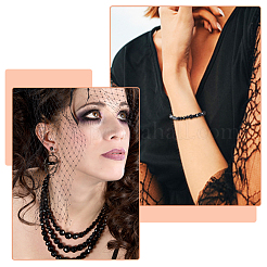 300 шт. 15 вида прозрачных стеклянных бусин DIY-HY0001-33