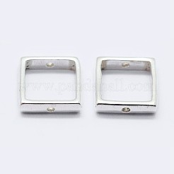 925 рама из стерлингового серебра STER-F036-16S-10x10mm