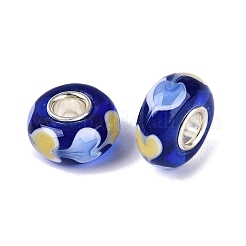 Handgefertigte Glasperlen im europäischen Stil&nbsp;LAMP-Q042-02B