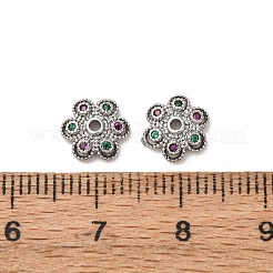 Латунные циркониевые бусинки&nbsp;ZIRC-L105-03B-P