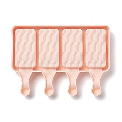 Пищевые силиконовые Молды для мороженого прямоугольной Молды «сделай сам»&nbsp;LS-DIY-D062-04C
