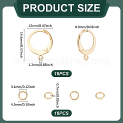 Фурнитура для сережек-гвоздиков из нержавеющей стали 304 STAS-UN0063-64