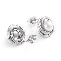 Ohrstecker aus 304 Edelstahl&nbsp;EJEW-F246-02P