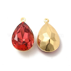 Настоящая 18-каратная позолоченная латунь со стеклянными подвесками&nbsp;KK-177-22G-05